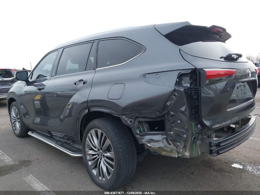 2020 Toyota Highlander Platinum VIN: 5TDFZRBH8LS055448 Lot: 43871677