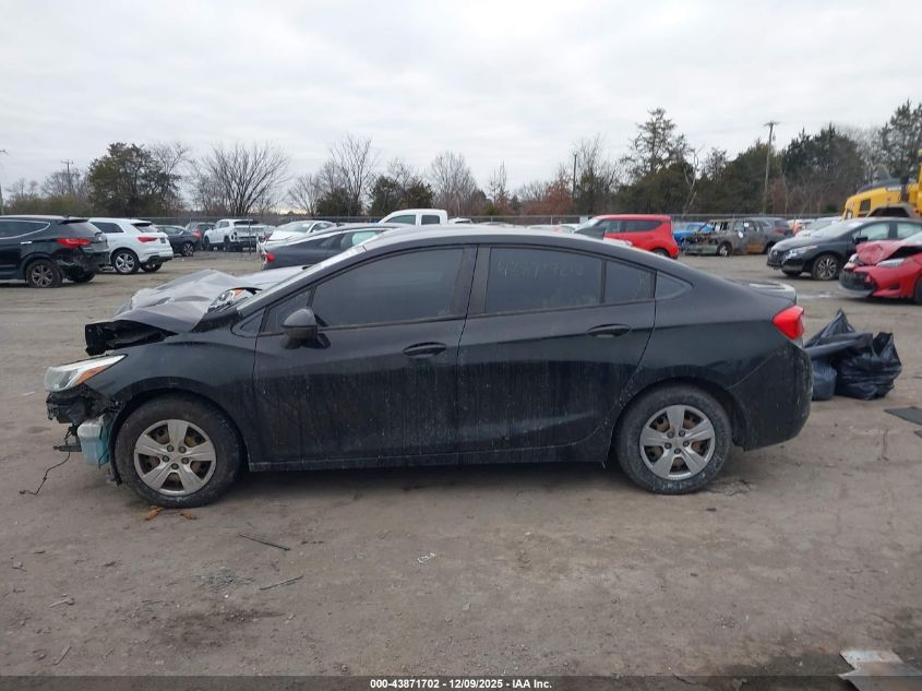 2017 Chevrolet Cruze Ls Auto VIN: 1G1BC5SM4H7206625 Lot: 43871702