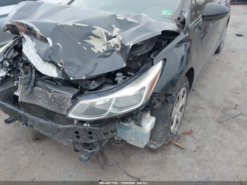 2017 Chevrolet Cruze Ls Auto VIN: 1G1BC5SM4H7206625 Lot: 43871702