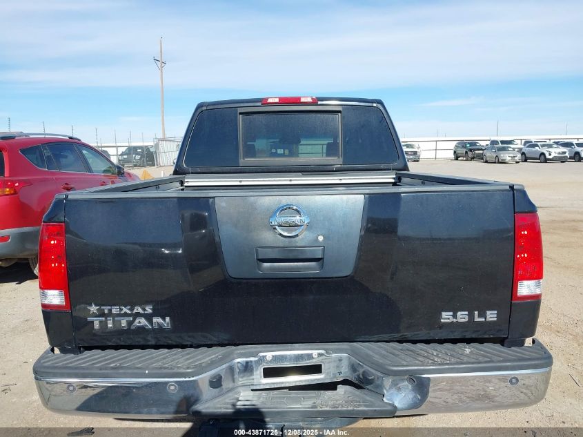 2007 Nissan Titan Le VIN: 1N6BA07A17N244688 Lot: 43871725