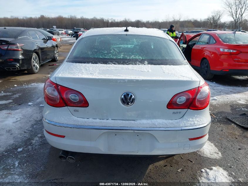 2012 Volkswagen Cc Lux VIN: WVWHP7AN3CE543125 Lot: 43871734