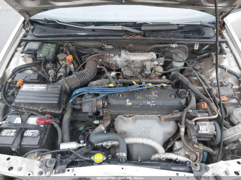 1993 Honda Accord Ex VIN: JHMCB7674PC001017 Lot: 43871739