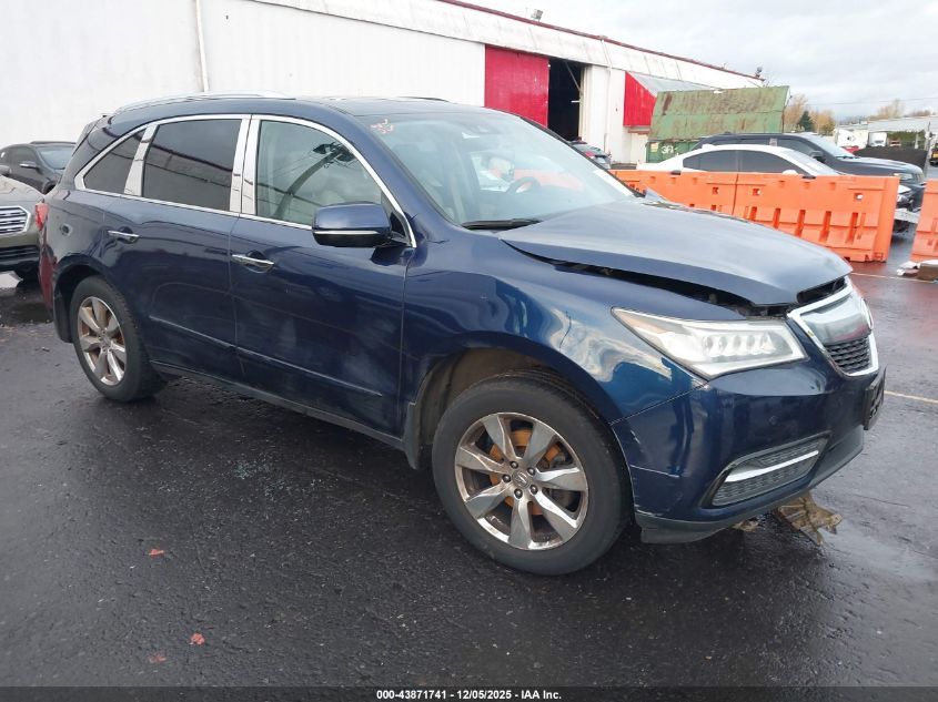 ACURA MDX ADVANCE ENTERTAINMENT PACKAGES/ADVANCE PACKAGE