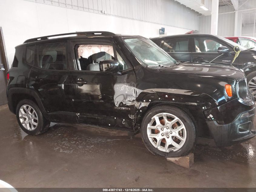 2018 Jeep Renegade Latitude Fwd VIN: ZACCJABB8JPH82462 Lot: 43871743