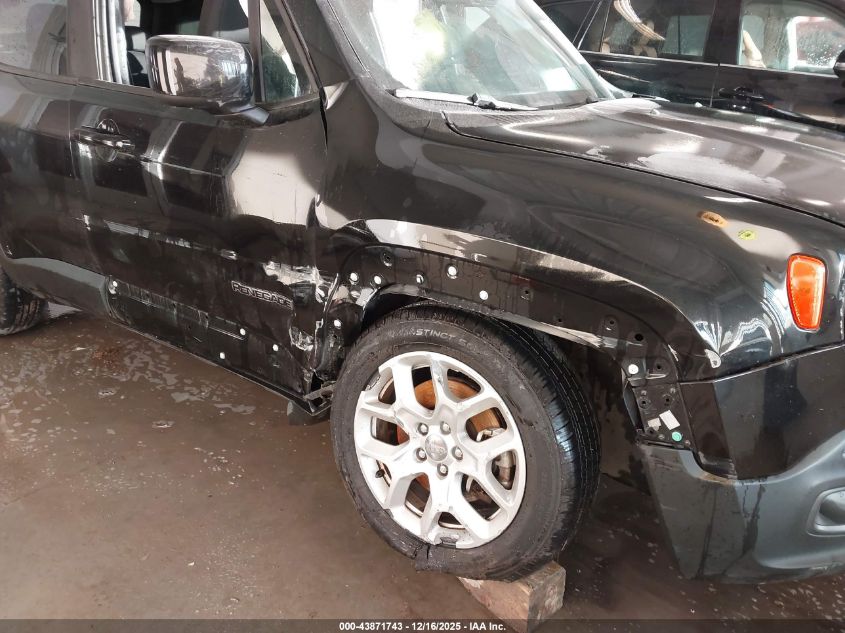 2018 Jeep Renegade Latitude Fwd VIN: ZACCJABB8JPH82462 Lot: 43871743