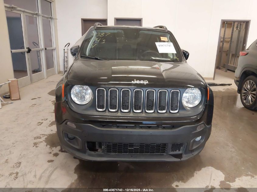 2018 Jeep Renegade Latitude Fwd VIN: ZACCJABB8JPH82462 Lot: 43871743