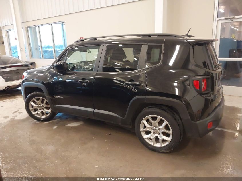 2018 Jeep Renegade Latitude Fwd VIN: ZACCJABB8JPH82462 Lot: 43871743