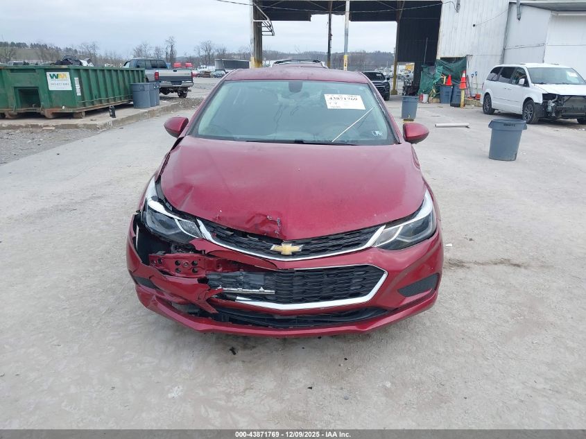 2017 Chevrolet Cruze Lt Auto VIN: 3G1BE6SM0HS519530 Lot: 43871769