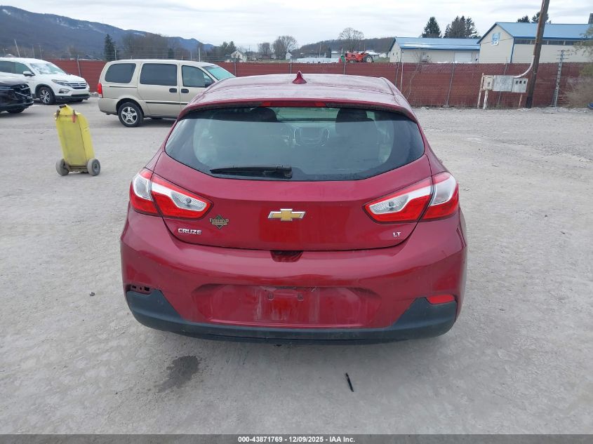 2017 Chevrolet Cruze Lt Auto VIN: 3G1BE6SM0HS519530 Lot: 43871769