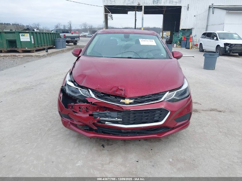 2017 Chevrolet Cruze Lt Auto VIN: 3G1BE6SM0HS519530 Lot: 43871769