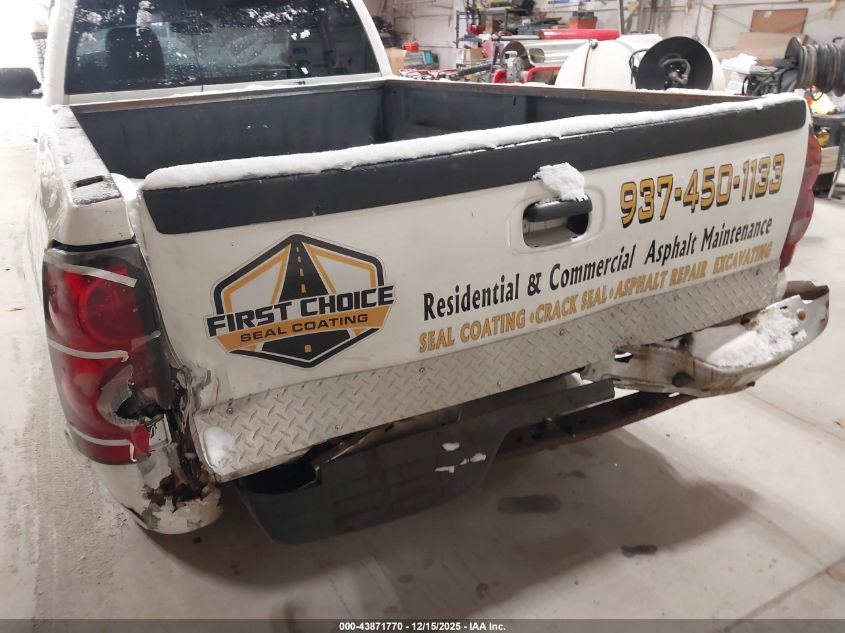 2007 Chevrolet Silverado 1500 Classic Work Truck VIN: 1GCEC14X87Z176777 Lot: 43871770