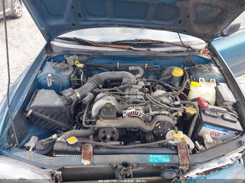 1993 Subaru Impreza L Plus VIN: JF1GC2449PK523665 Lot: 43871783