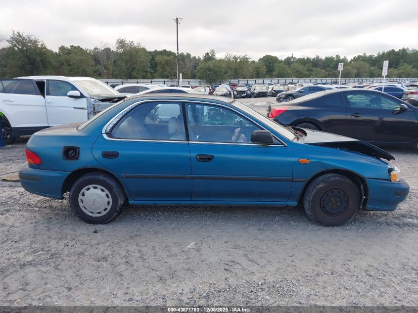 1993 Subaru Impreza L Plus VIN: JF1GC2449PK523665 Lot: 43871783