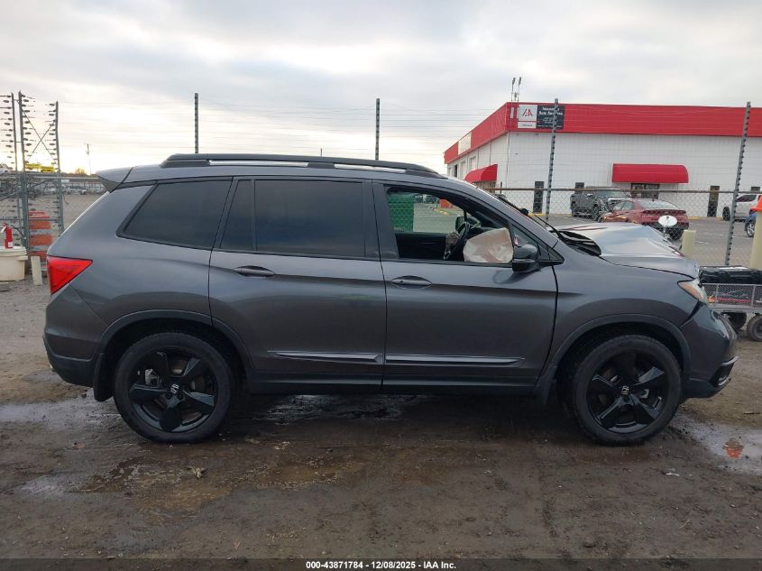 2019 Honda Passport Elite VIN: 5FNYF8H01KB006690 Lot: 43871784