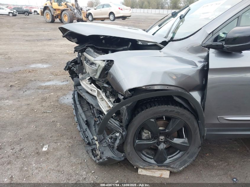 2019 Honda Passport Elite VIN: 5FNYF8H01KB006690 Lot: 43871784