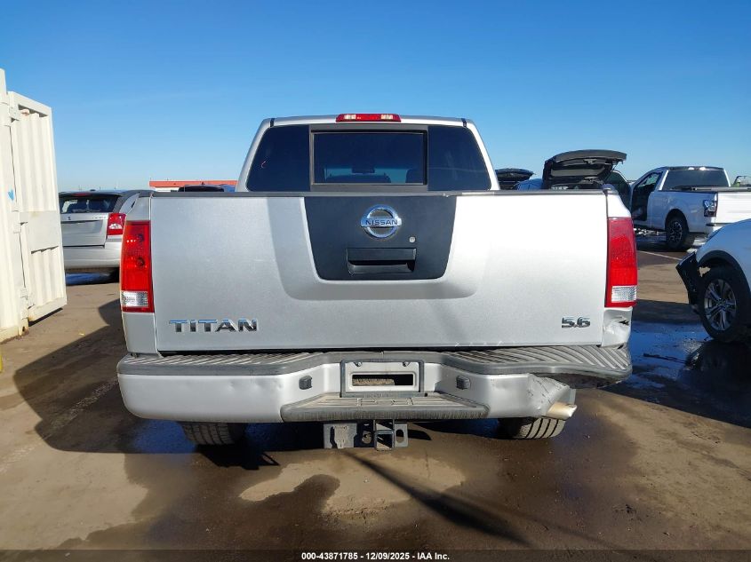2009 Nissan Titan Xe VIN: 1N6AA07D99N316892 Lot: 43871785