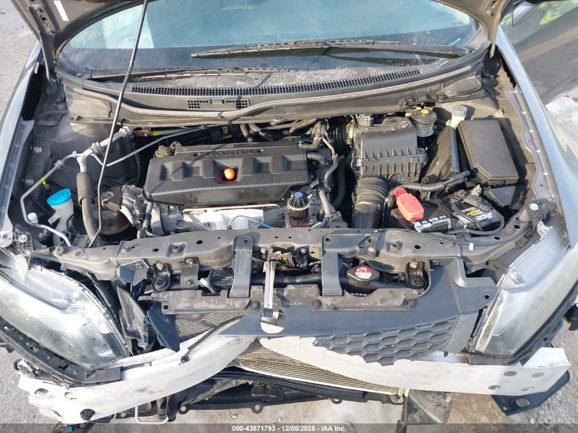 2012 Honda Civic Ex VIN: 2HGFG3A87CH549210 Lot: 43871793