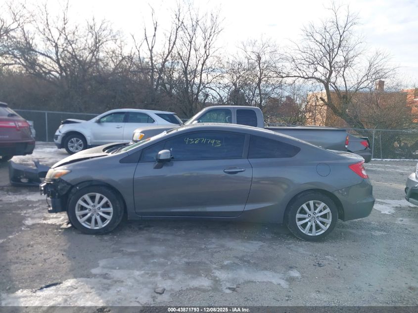 2012 Honda Civic Ex VIN: 2HGFG3A87CH549210 Lot: 43871793