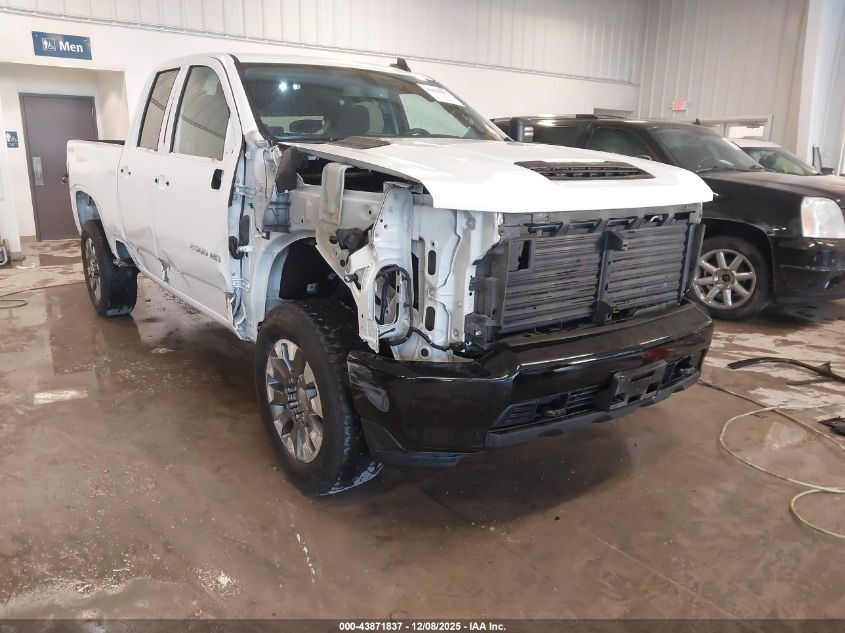 2022 Chevrolet Silverado 2500Hd 4Wd Standard Bed Custom VIN: 1GC5YME73NF272901 Lot: 43871837