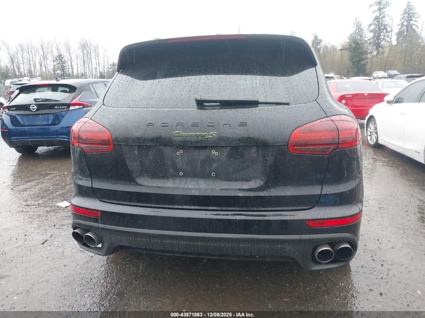 2017 Porsche Cayenne E-Hybrid S Platinum Edition VIN: WP1AE2A23HLA74670 Lot: 43871863