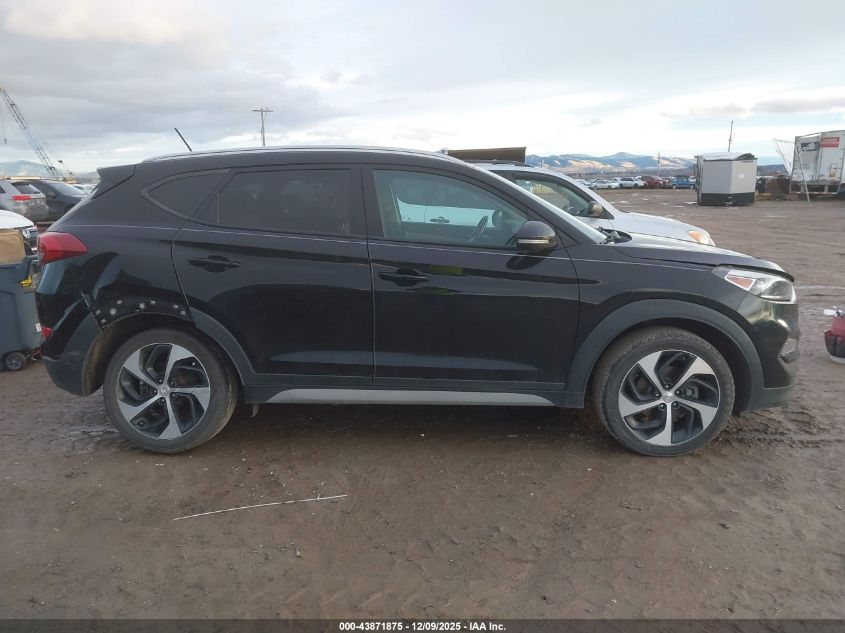 2017 Hyundai Tucson Sport VIN: KM8J3CA21HU471135 Lot: 43871875