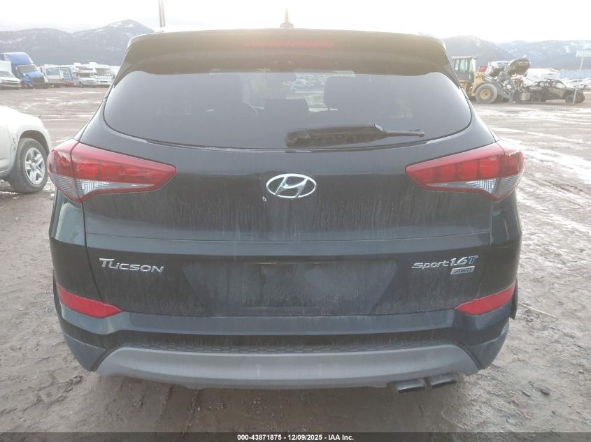 2017 Hyundai Tucson Sport VIN: KM8J3CA21HU471135 Lot: 43871875