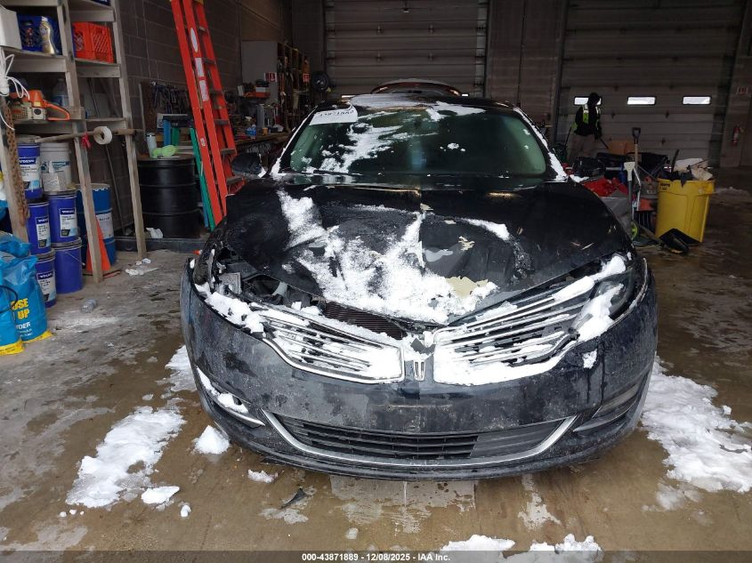 2015 Lincoln Mkz Hybrid VIN: 3LN6L2LU0FR602879 Lot: 43871889