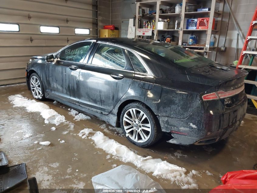 2015 Lincoln Mkz Hybrid VIN: 3LN6L2LU0FR602879 Lot: 43871889