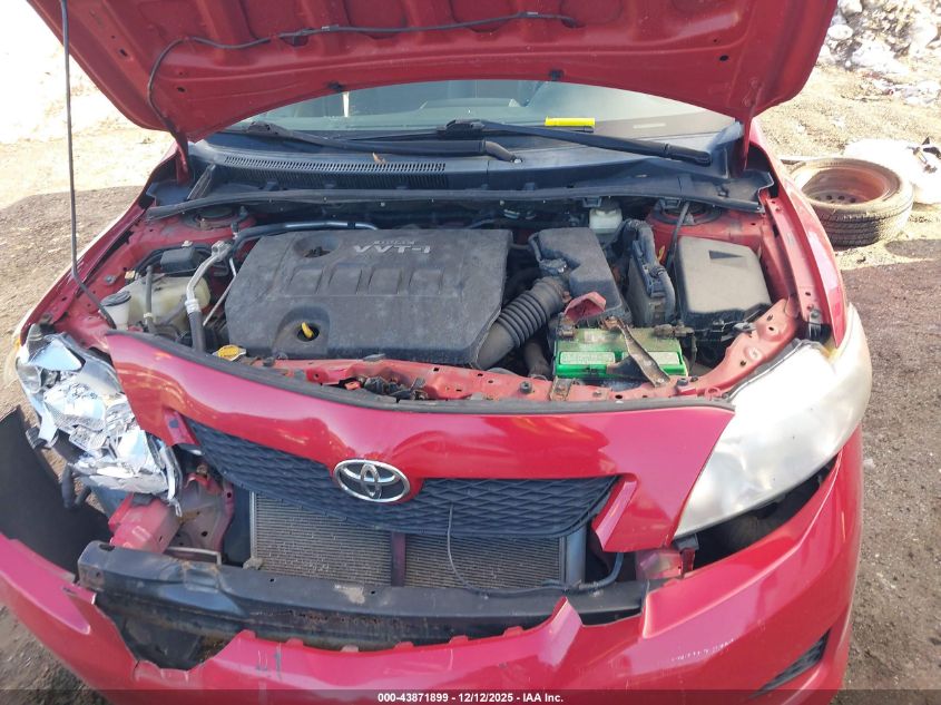 2010 Toyota Corolla Le VIN: 2T1BU4EE2AC312370 Lot: 43871899