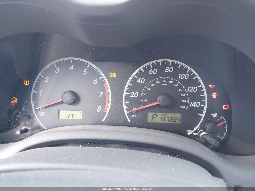 2010 Toyota Corolla Le VIN: 2T1BU4EE2AC312370 Lot: 43871899