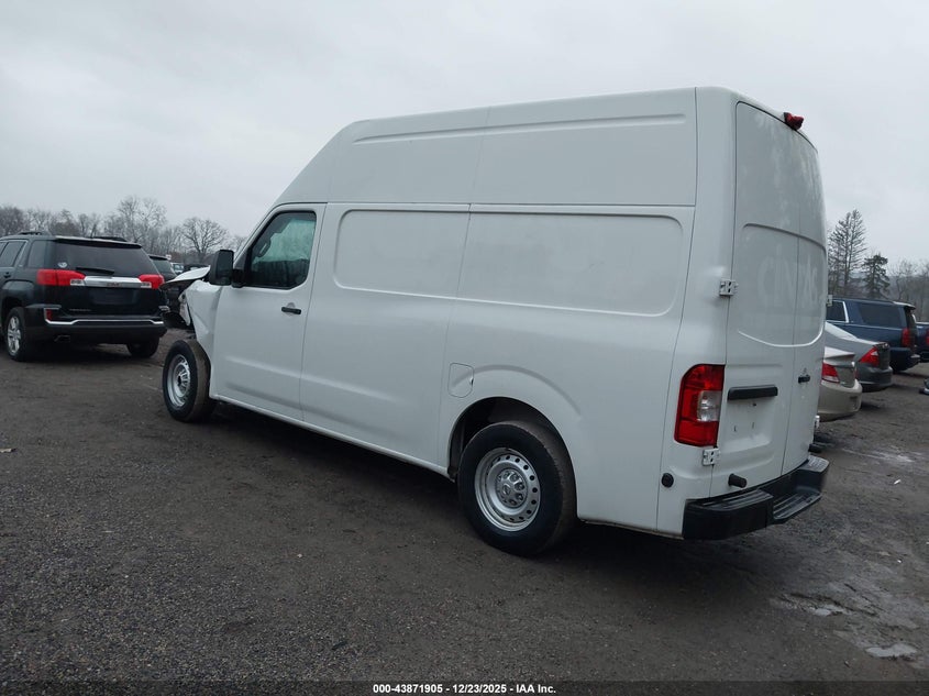 Vin: 1n6bf0lx0fn801052, lot: 44367438, nissan nv cargo nv2500 hd s v6/sl v6/sv v6 20153