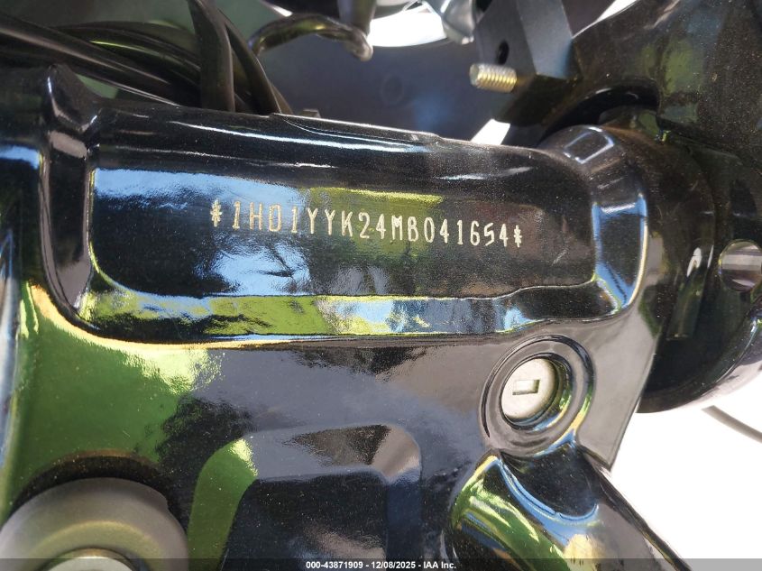 2021 Harley-Davidson Fxbbs VIN: 1HD1YYK24MB041654 Lot: 43871909