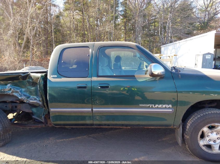 2002 Toyota Tundra Sr5 V8 VIN: 5TBBT44152S269761 Lot: 43871928