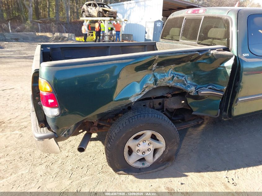 2002 Toyota Tundra Sr5 V8 VIN: 5TBBT44152S269761 Lot: 43871928