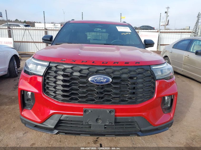 2025 Ford Explorer St-Line VIN: 1FMUK7KH1SGB00072 Lot: 43871929