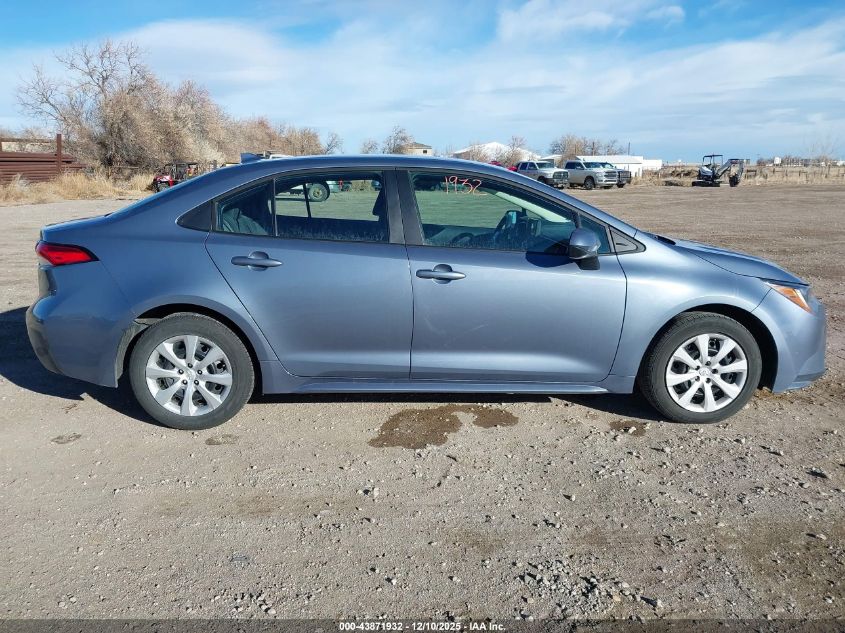 2025 Toyota Corolla Le VIN: 5YFB4MDE3SP335465 Lot: 43871932