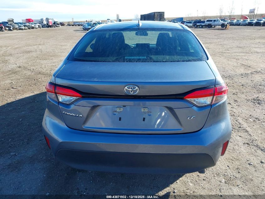 2025 Toyota Corolla Le VIN: 5YFB4MDE3SP335465 Lot: 43871932