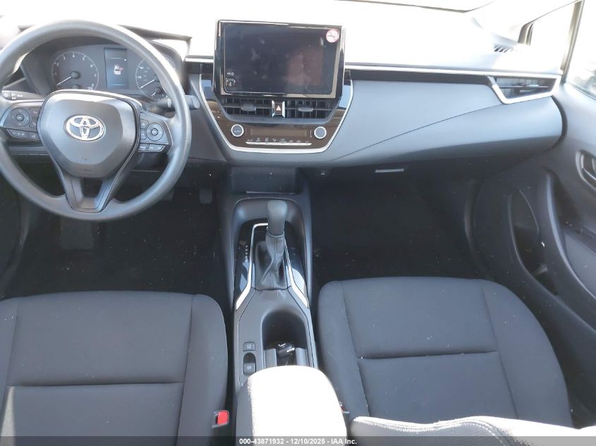 2025 Toyota Corolla Le VIN: 5YFB4MDE3SP335465 Lot: 43871932