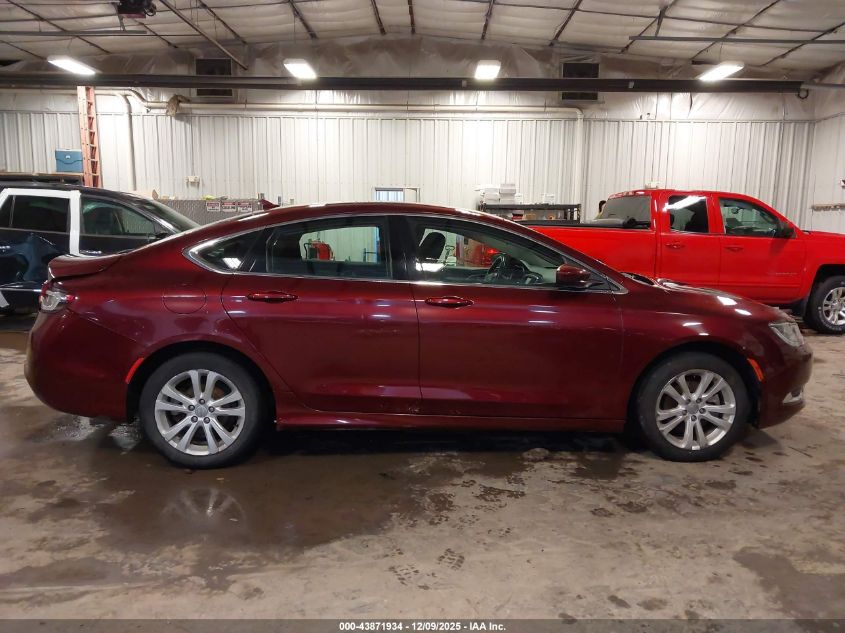 2015 Chrysler 200 Limited VIN: 1C3CCCAB7FN737959 Lot: 43871934