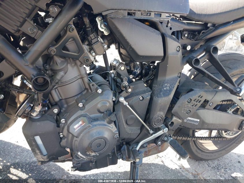 2025 Yamaha Mtn690 VIN: JYARM48E7SA001352 Lot: 43871936