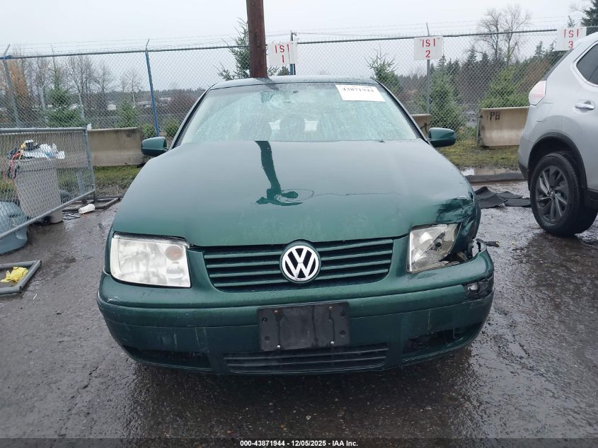 1999 Volkswagen Jetta Gl VIN: 3VWRA29M9XM090601 Lot: 43871944