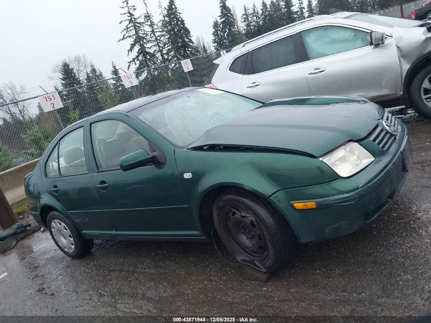 1999 Volkswagen Jetta Gl VIN: 3VWRA29M9XM090601 Lot: 43871944