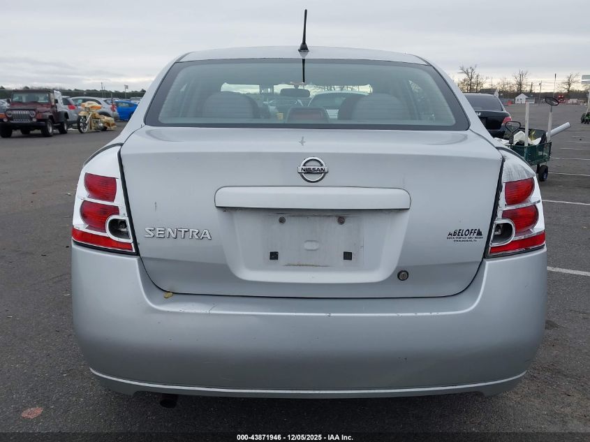 2008 Nissan Sentra 2.0S VIN: 3N1AB61E28L710790 Lot: 43871946