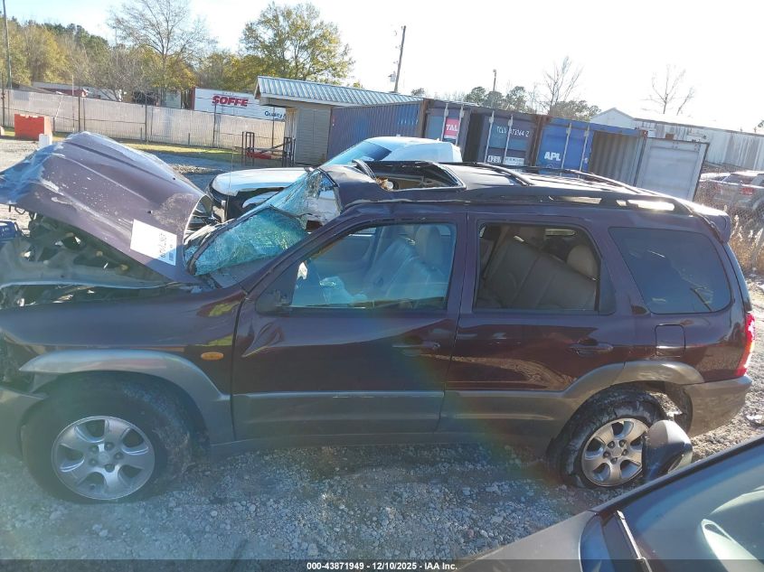 2002 Mazda Tribute Es V6/Lx V6 VIN: 4F2CU09162KM55004 Lot: 43871949