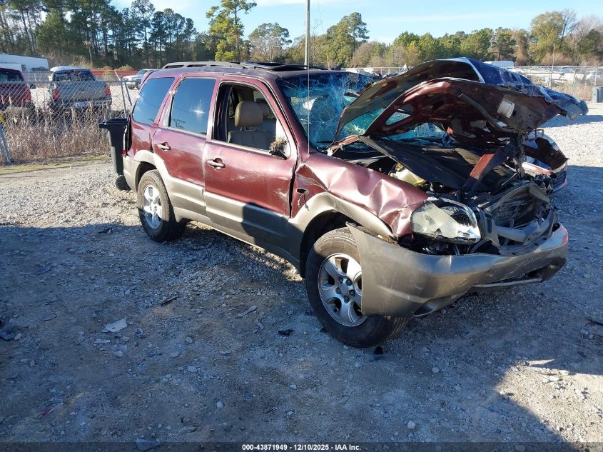2002 Mazda Tribute Es V6/Lx V6