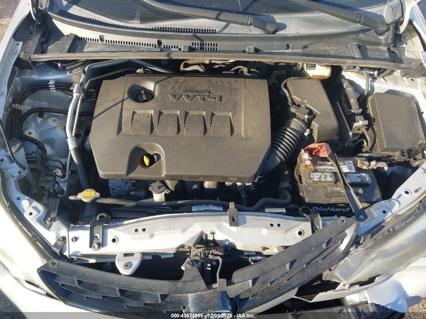 2016 Toyota Corolla S Plus VIN: 2T1BURHE6GC604752 Lot: 43871955