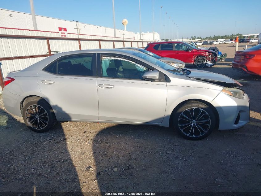 2016 Toyota Corolla S Plus VIN: 2T1BURHE6GC604752 Lot: 43871955