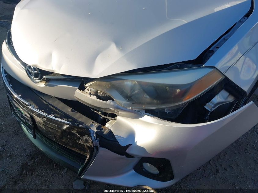 2016 Toyota Corolla S Plus VIN: 2T1BURHE6GC604752 Lot: 43871955