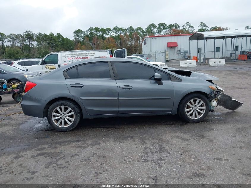 2012 Honda Civic Ex-L VIN: 19XFB2F94CE358882 Lot: 43871956