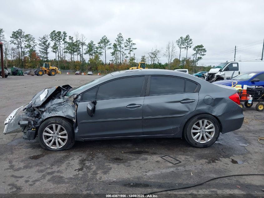 2012 Honda Civic Ex-L VIN: 19XFB2F94CE358882 Lot: 43871956